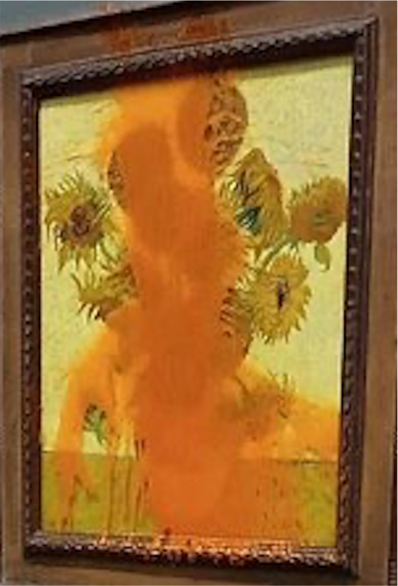 Покушение на произведение искусства – нарушение личных прав автора