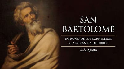 Fiesta de San Bartolomé, Apóstol