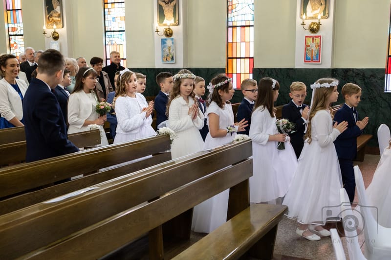 Fotoreportaż Chrztu i Komunii Świętej
