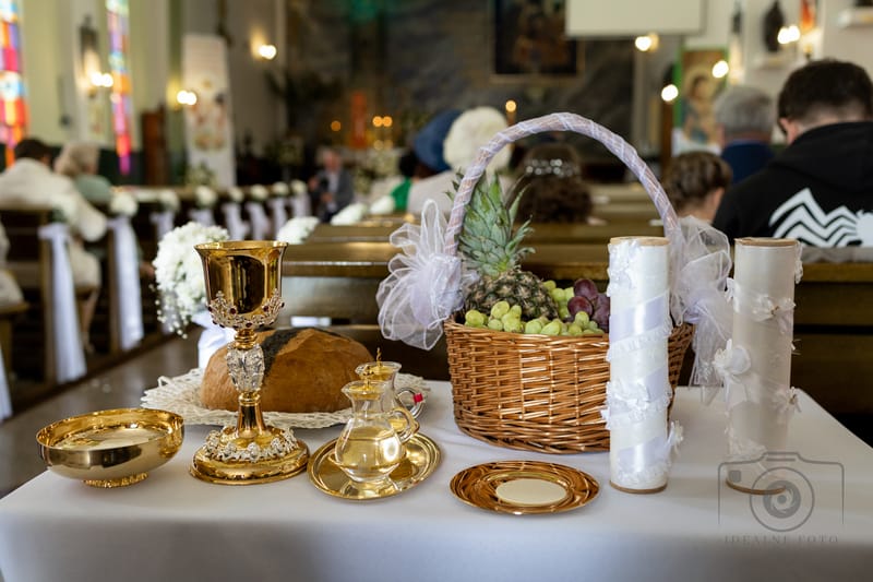 Fotoreportaż Chrztu i Komunii Świętej