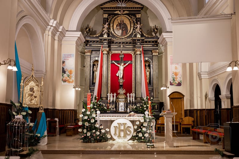 Fotoreportaż Chrztu i Komunii Świętej