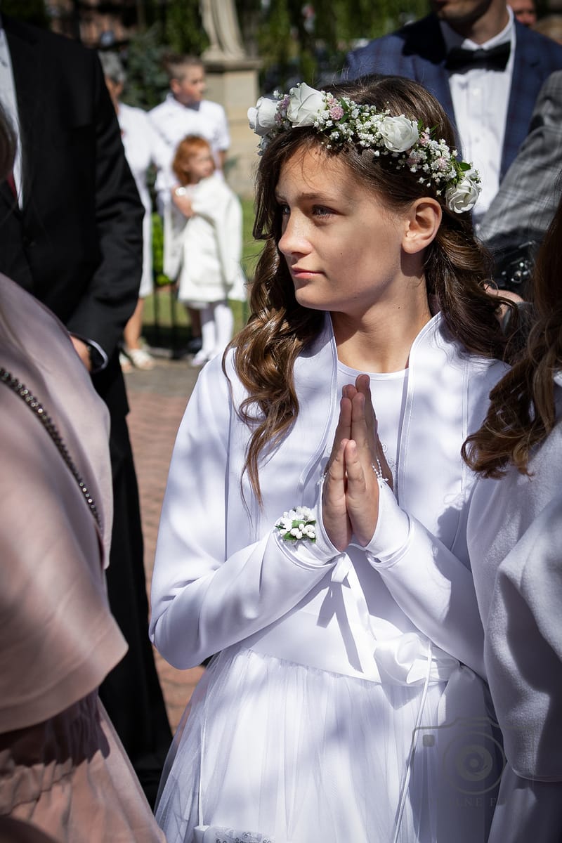 Fotoreportaż Chrztu i Komunii Świętej