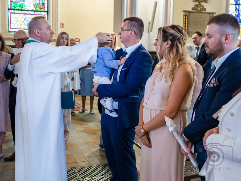 Fotoreportaż Chrztu i Komunii Świętej