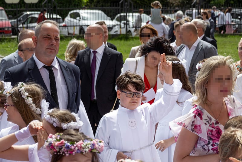 Fotoreportaż Chrztu i Komunii Świętej