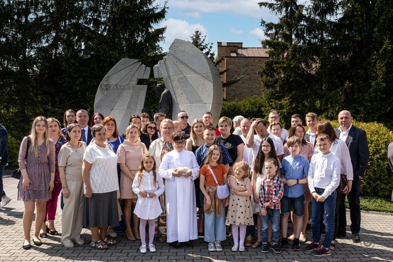 Fotoreportaż Chrztu i Komunii Świętej