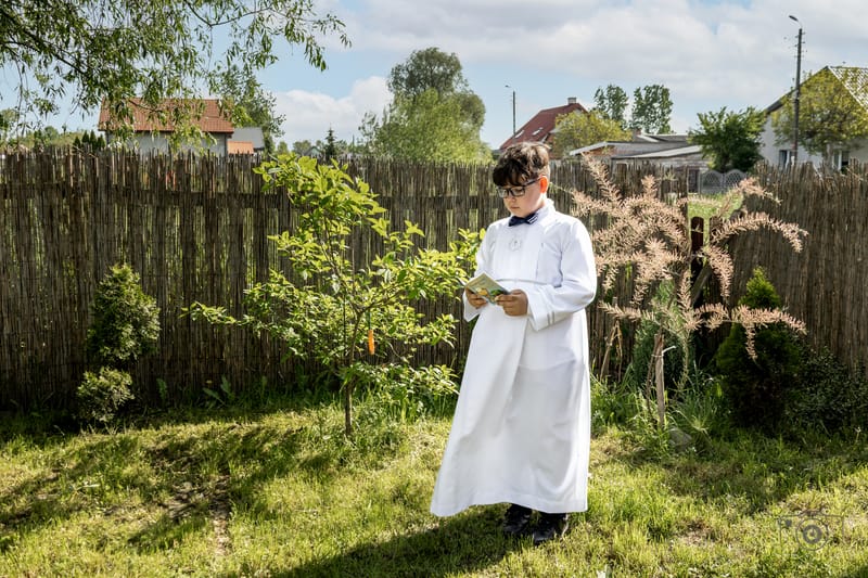 Fotoreportaż Chrztu i Komunii Świętej
