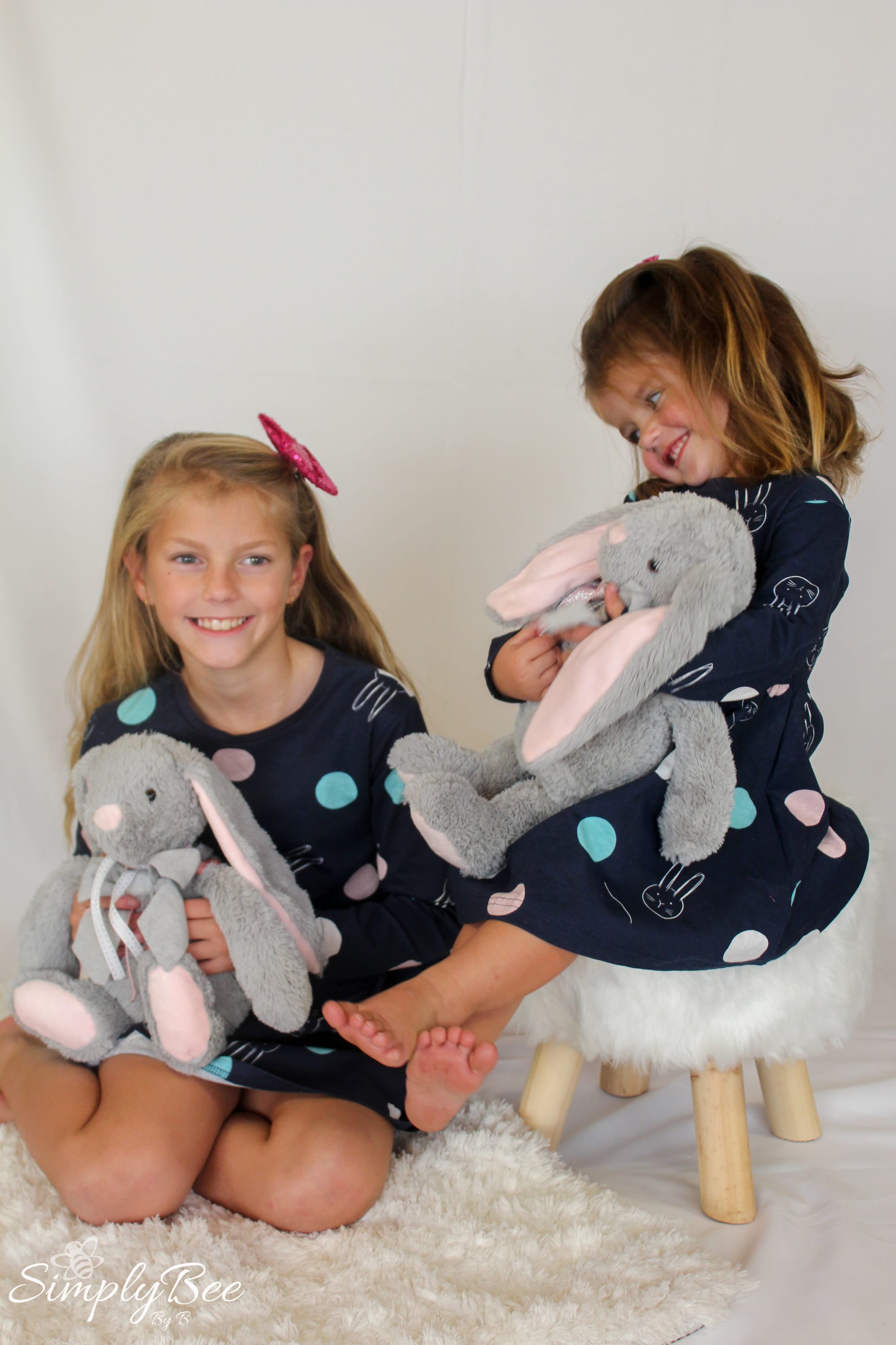 Two Sisters with loving hearts