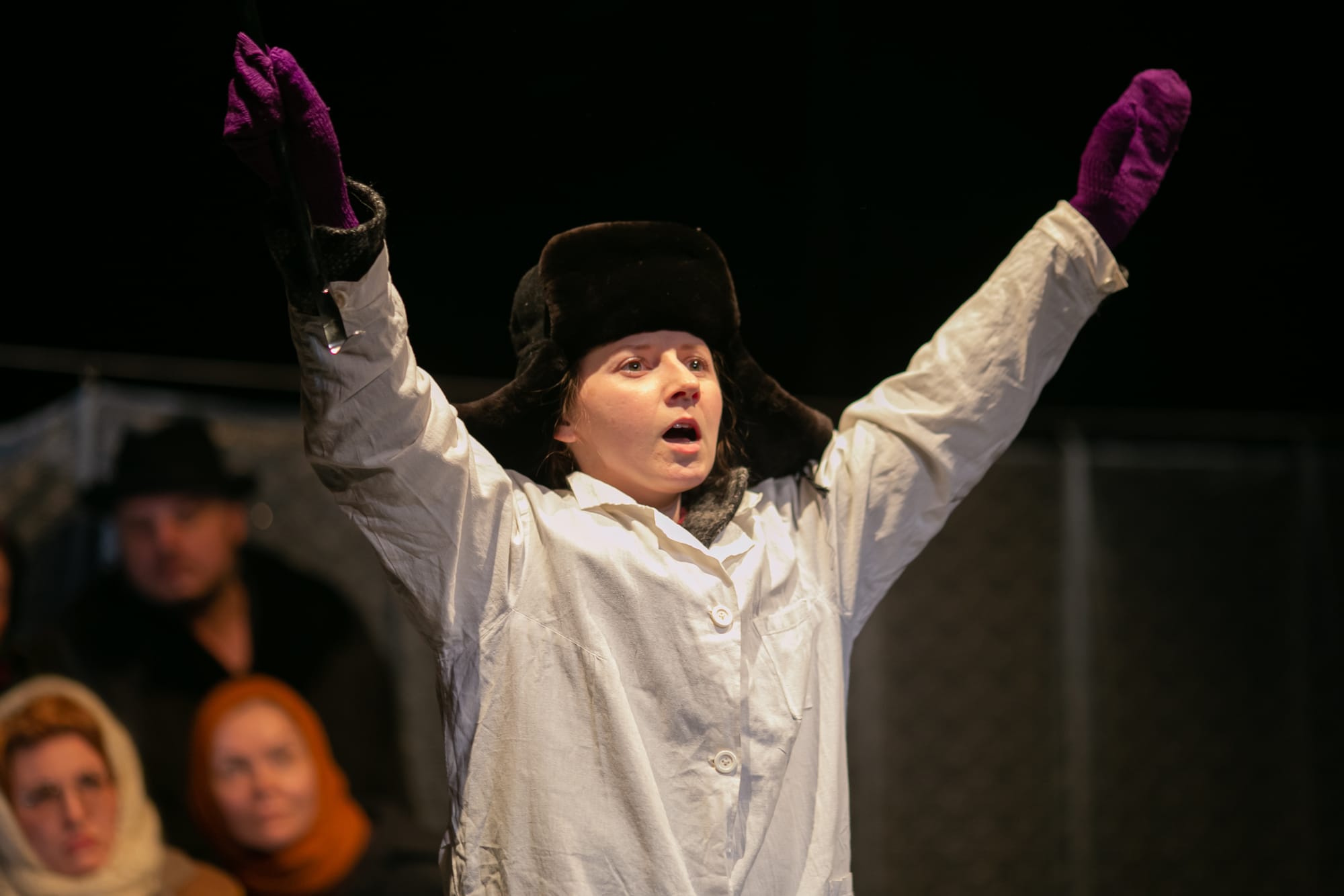 Спектакль "Девчата" по повести Д. Бедного от режиссера Анны Галиновой