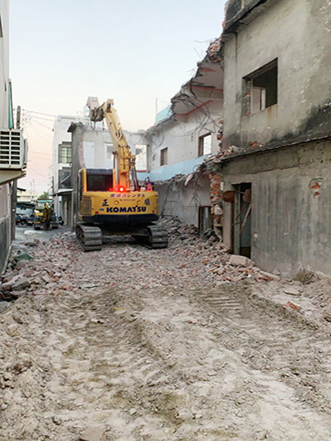 梓官蔣宅拆除工程