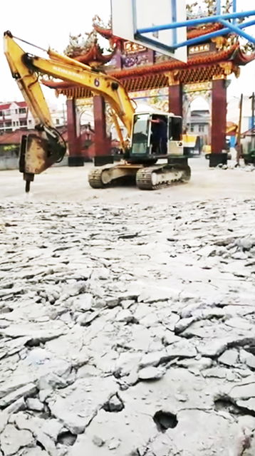 橋頭廟埕地坪工程