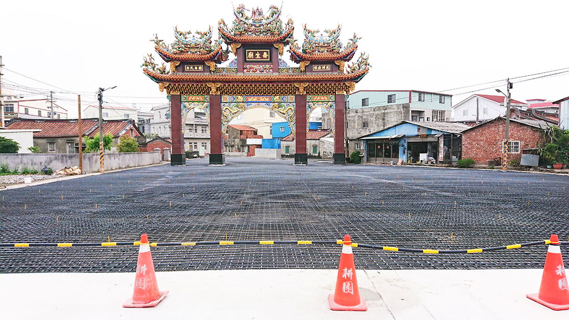 橋頭廟埕地坪工程