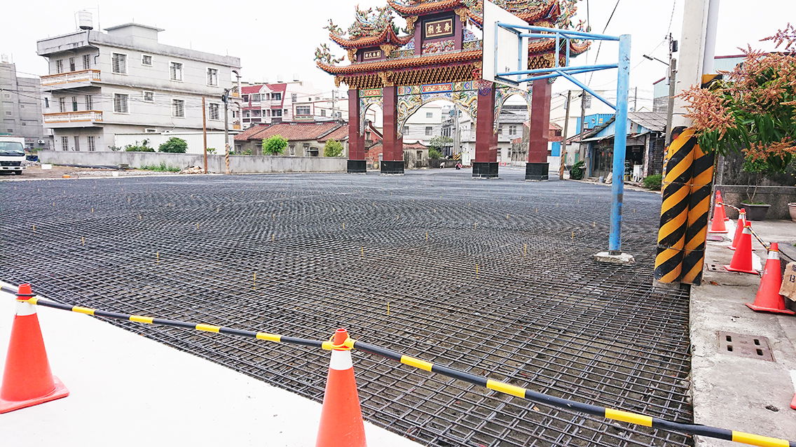 橋頭廟埕地坪工程