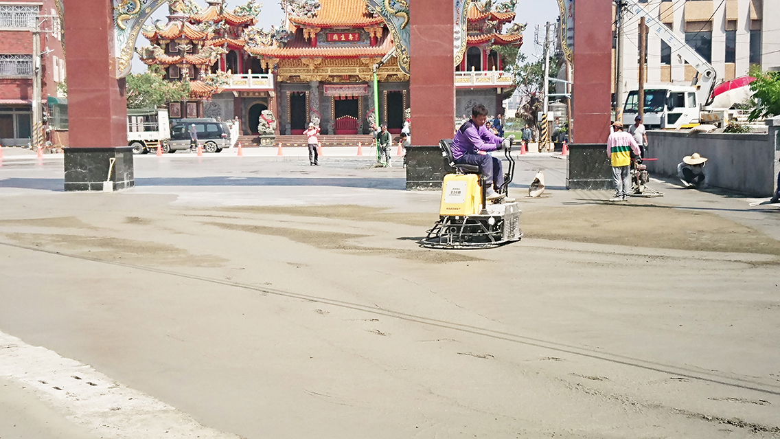橋頭廟埕地坪工程