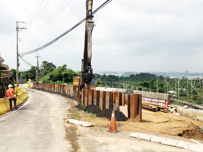 鳥松區道路災害復建工程