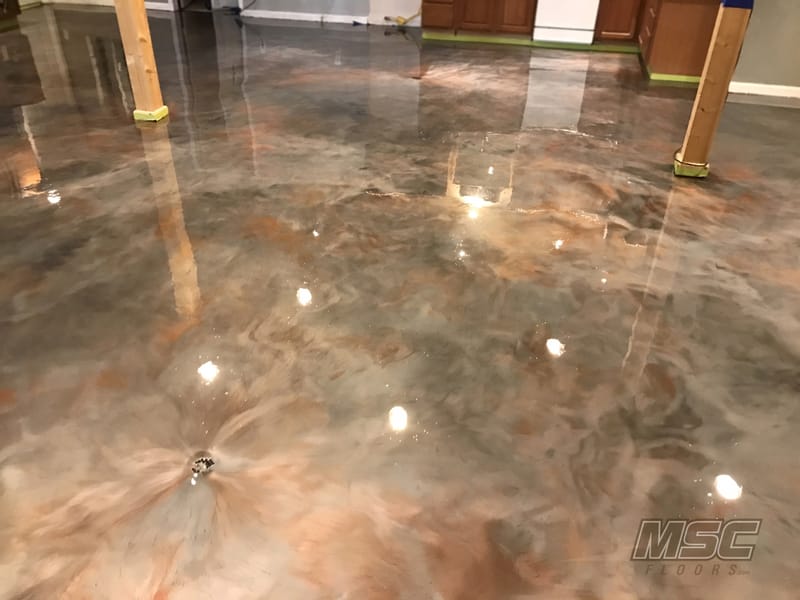 3 Reasons to Consider Metallic Epoxy Flooring
