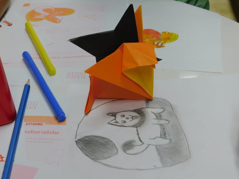 Febrero: Origami