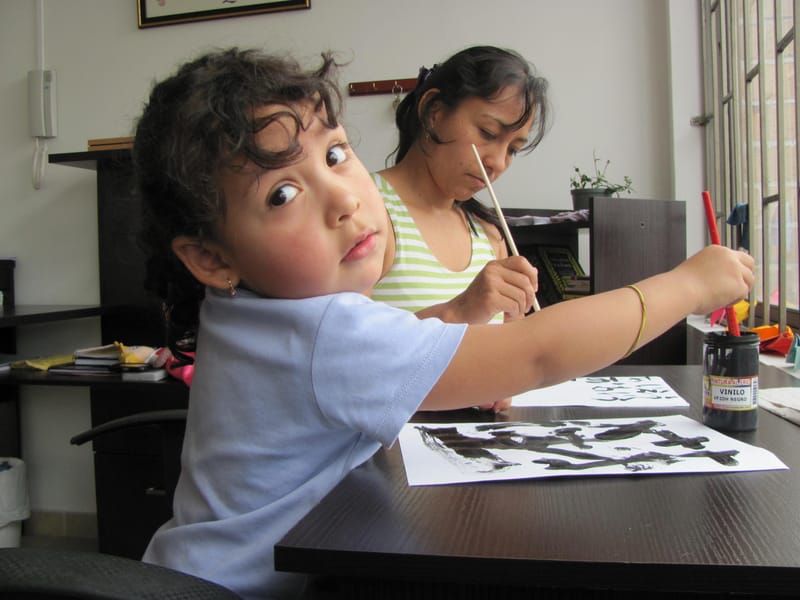 Agosto: caligrafía