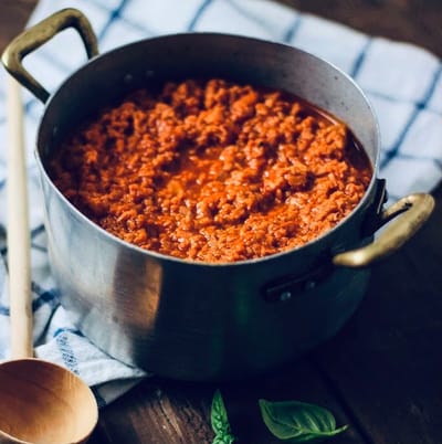 Szejtános szósz tésztára