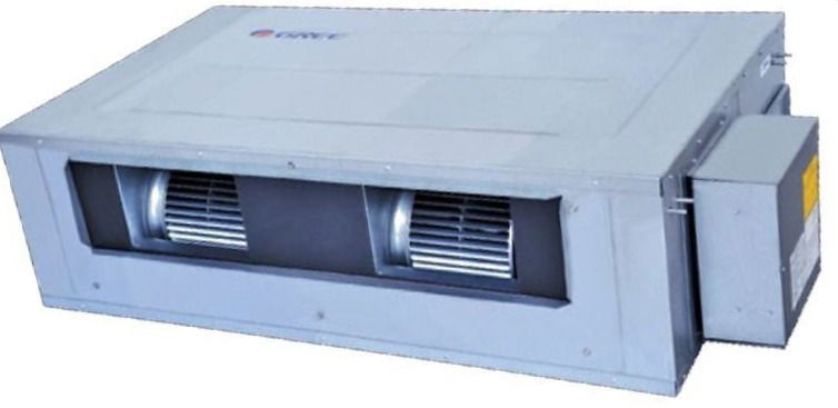 مكيف جري مخفي يتميز بأنه يستخدم مجاري وقنوات تهوية مخفية، وتقدم عدداً من الخصائص القياسية والاختيارية لتضمن الجو البارد والهادئ في مختلف المجمعات السكنية , لذلك تتميز هذه الوحدات بهدوء التشغيل، وجودة ونقاء الهواء البارد الخارج منها بفضل الضاغط (الكمبرسور) الذي يتصف بالقوة والقدرة على التشغيل بكفاءة عالية في الظروف المناخية الصعبة ودرجات الحرارة العالية