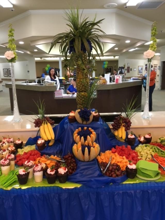 Catering set up upon request