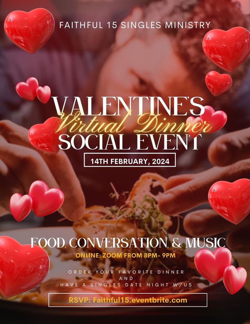 Virtual Valentine's Day Dinner Party
