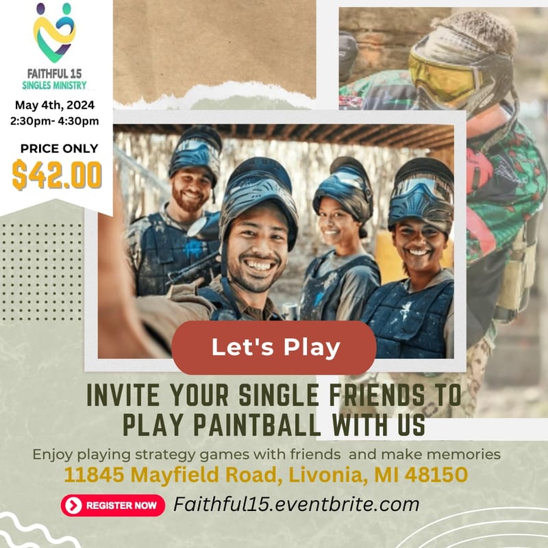Christian Singles Paintball Challenge