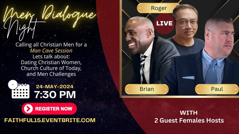 Christian Men Dialogue Night - Man Cave Session