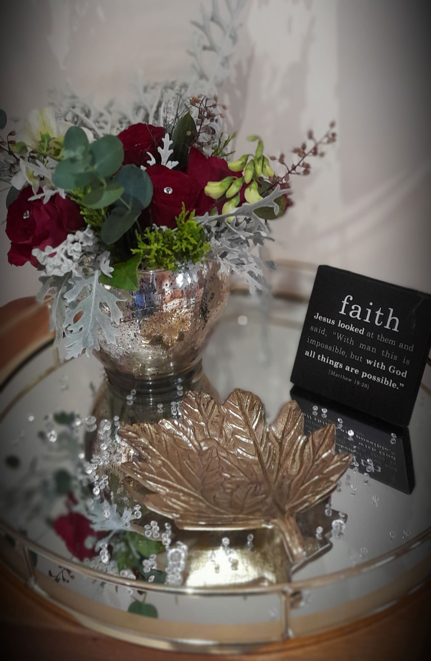 &quot;For with God nothing shall be
impossible&quot;
Luke 1 v 37