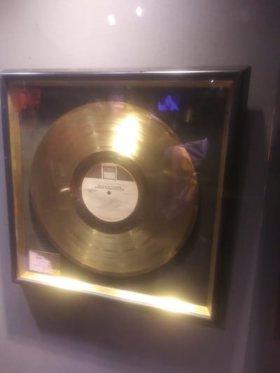 EDDIE KENDRICKS GOLD RECORD