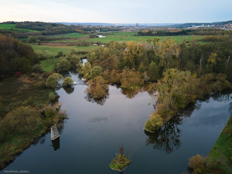 La Lorraine vue du ciel