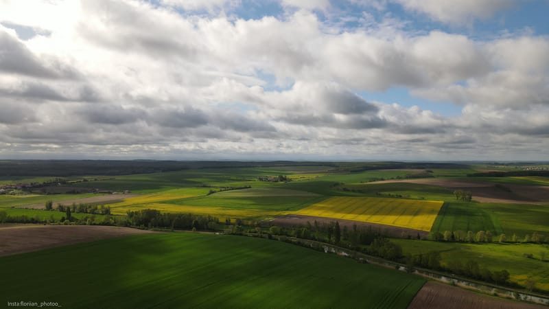 La Lorraine vue du ciel