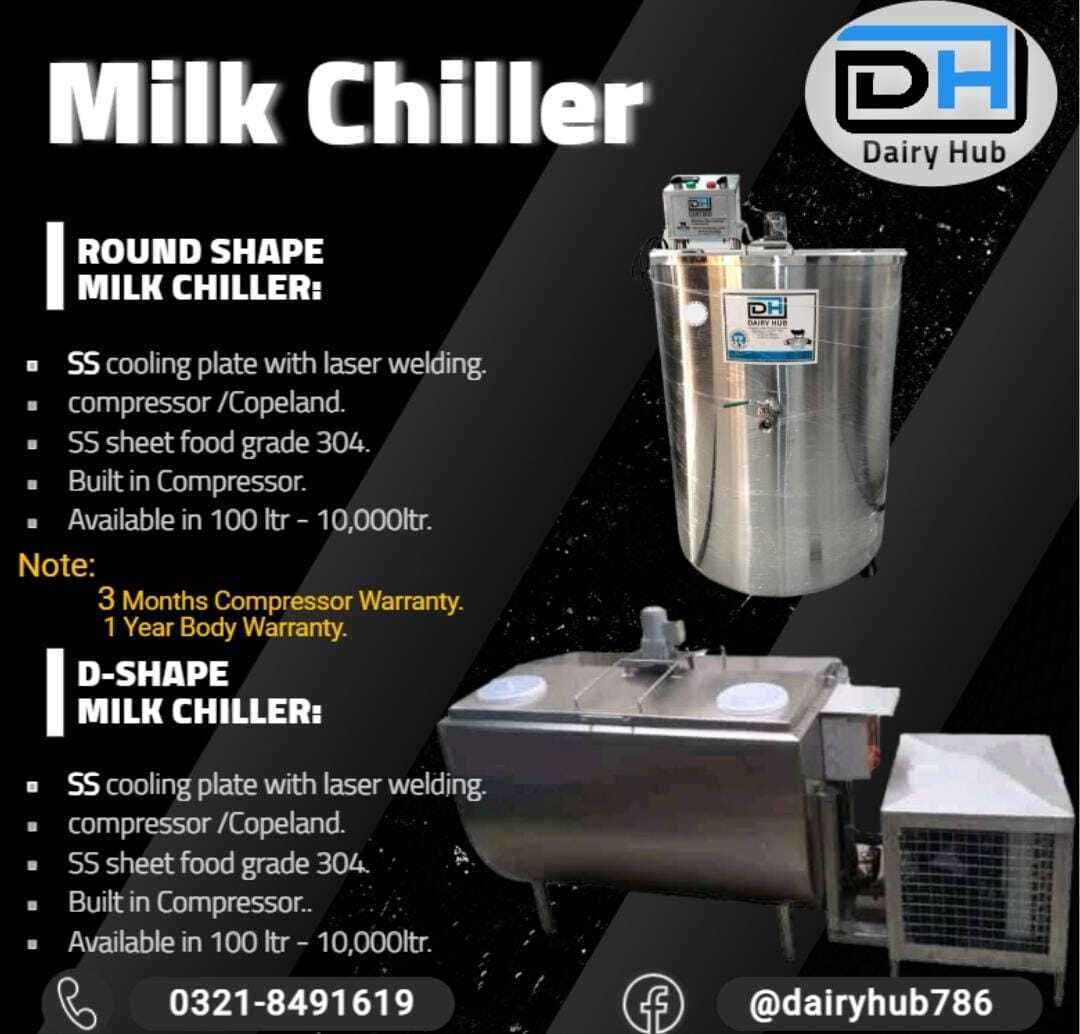 MILK CHILLER IN ALL CAPACITY