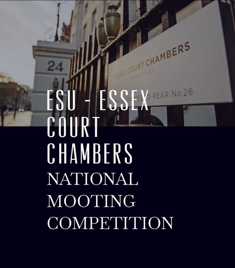 ESU-ESSEX COURT CHAMBERS NATIONAL MOOTING COMPETITION