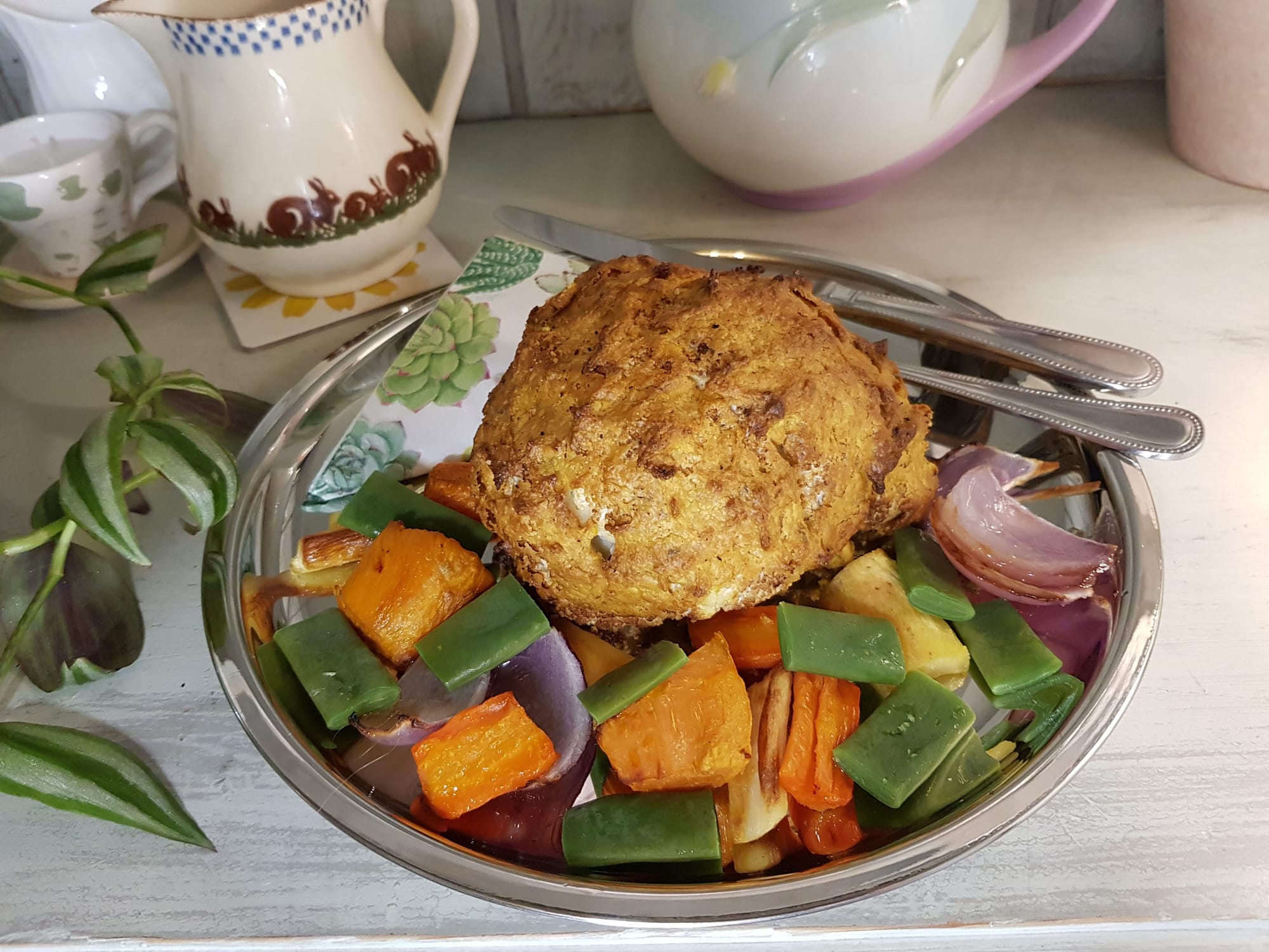 Roasted Whole Cauliflower