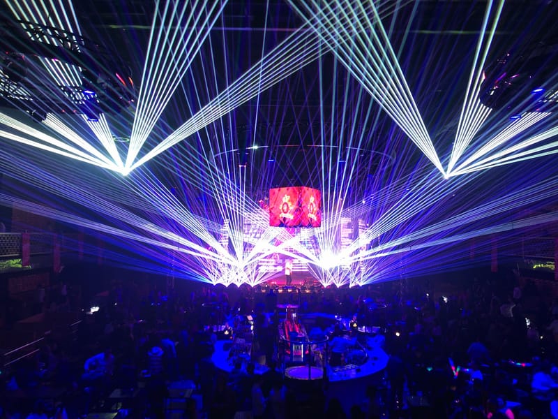 Disco, Club, Party lézershow