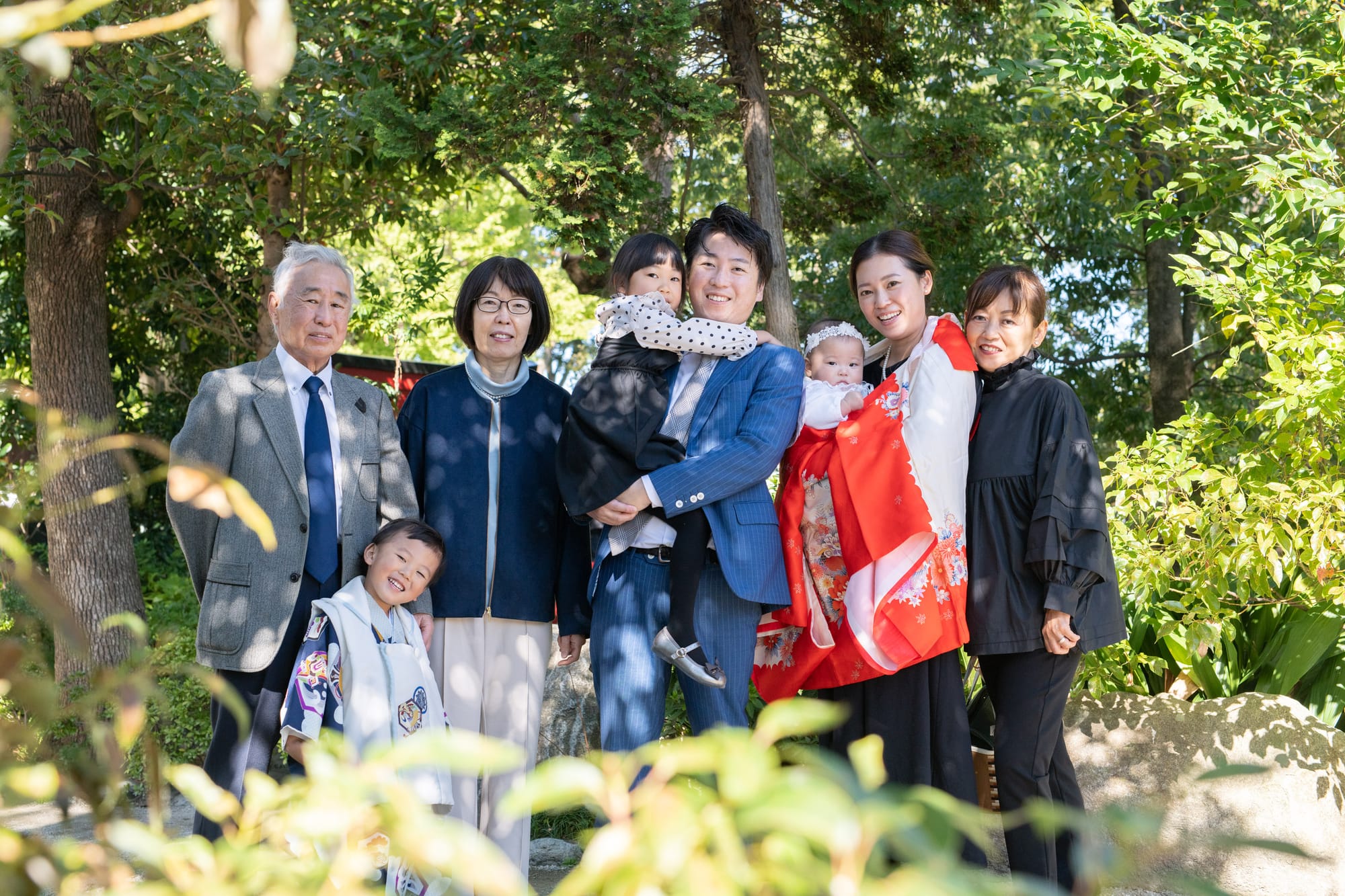 お宮参りロケーション撮影