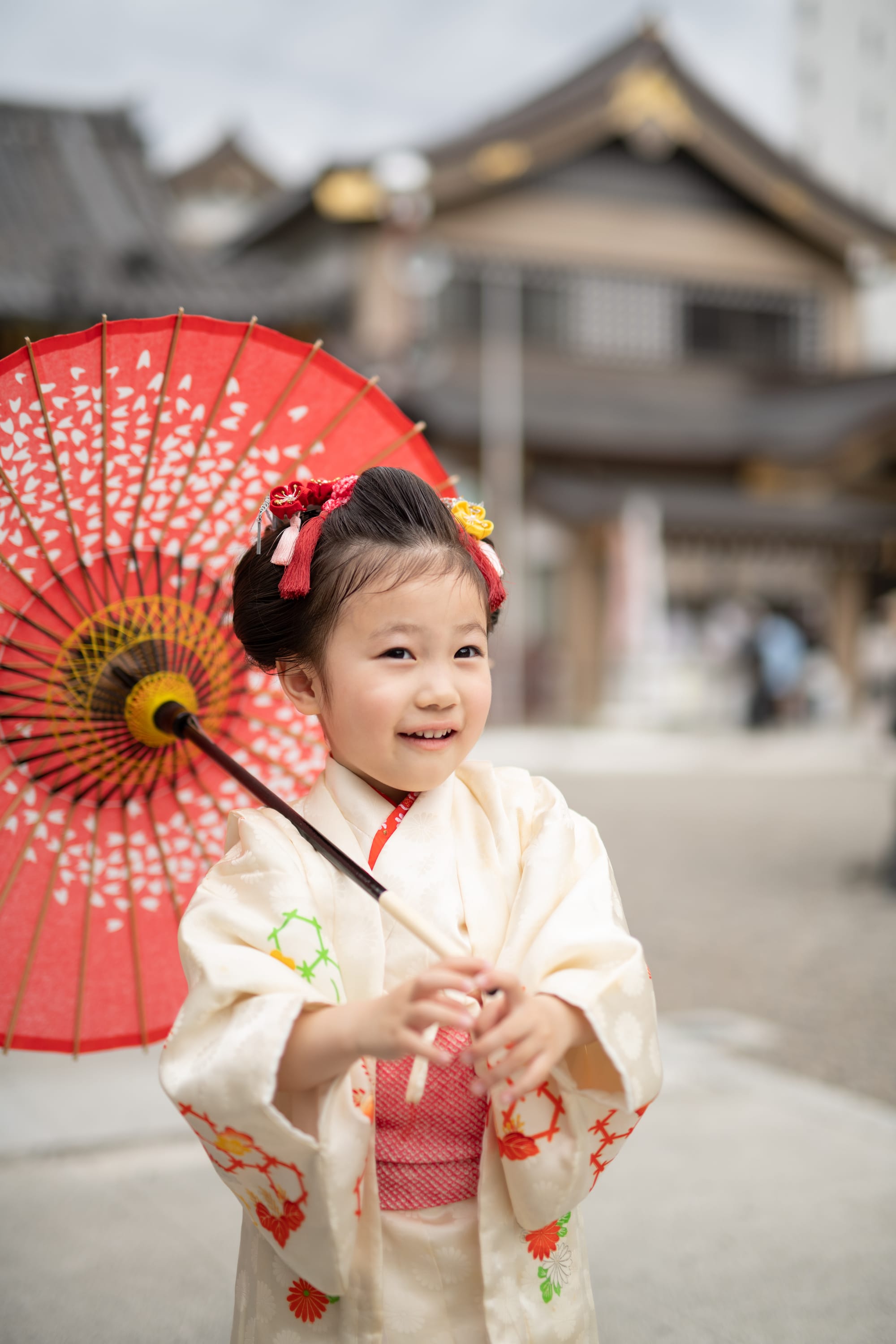 七五三ロケーション撮影