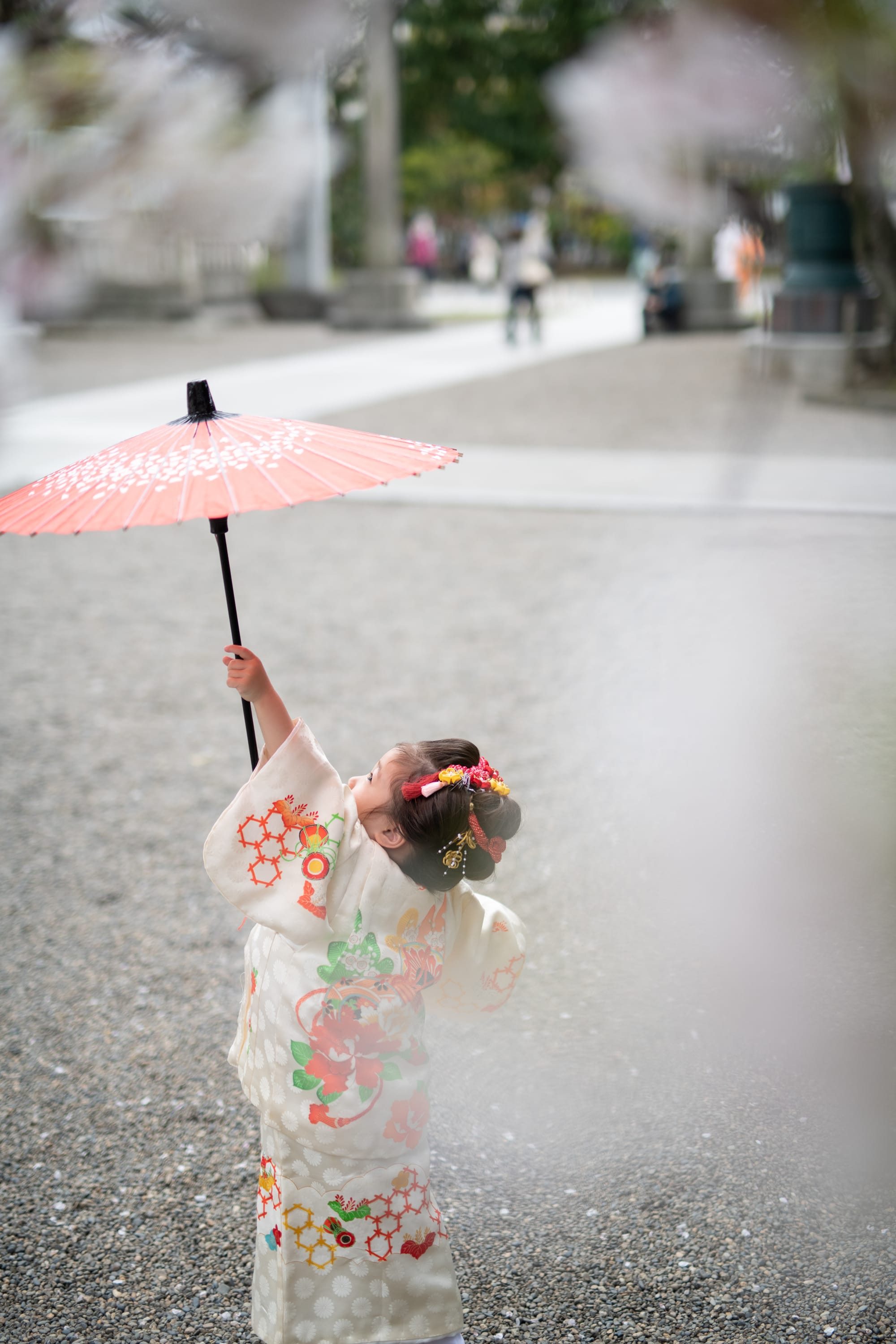 七五三ロケーション撮影
