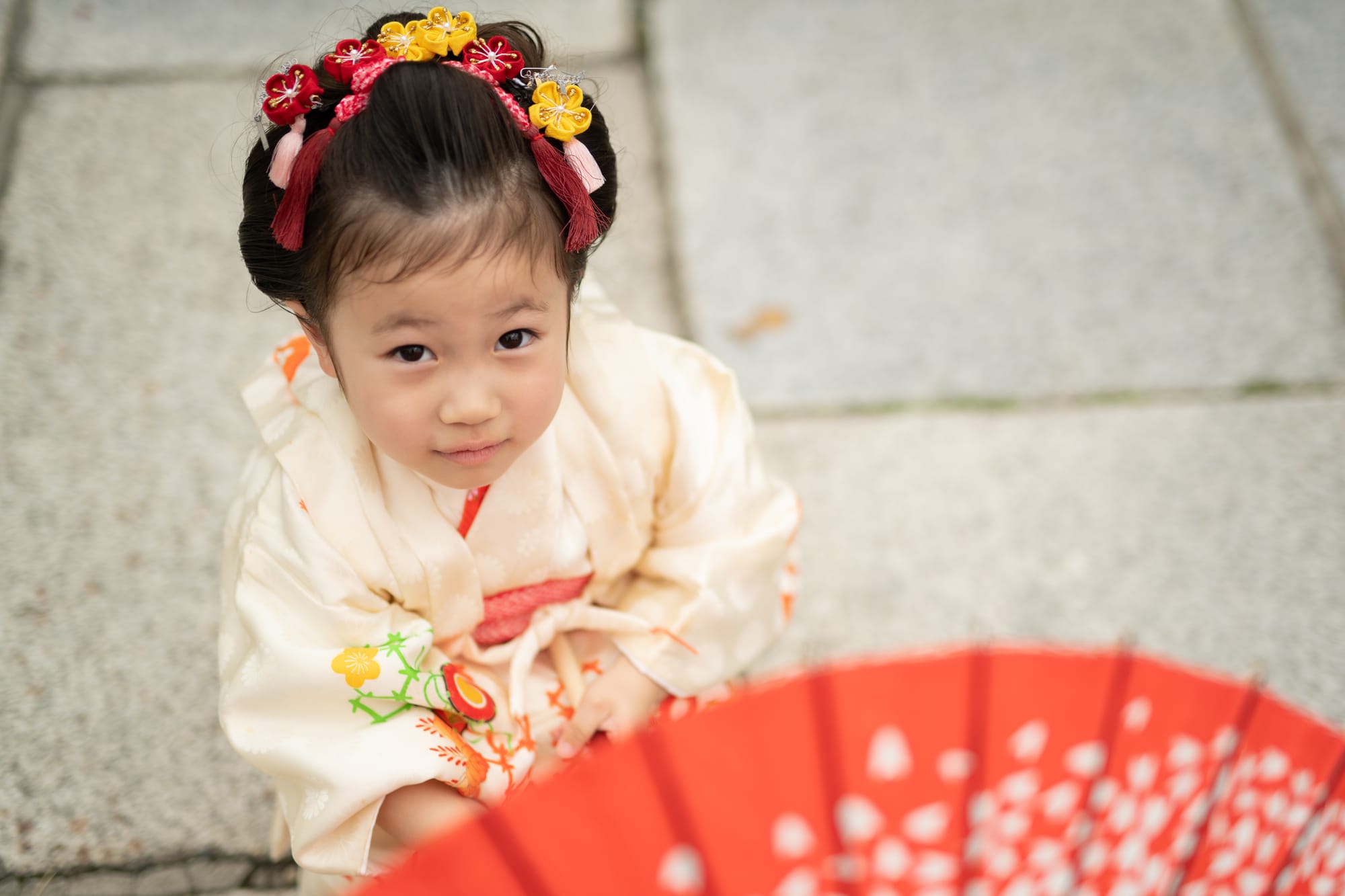 七五三ロケーション撮影