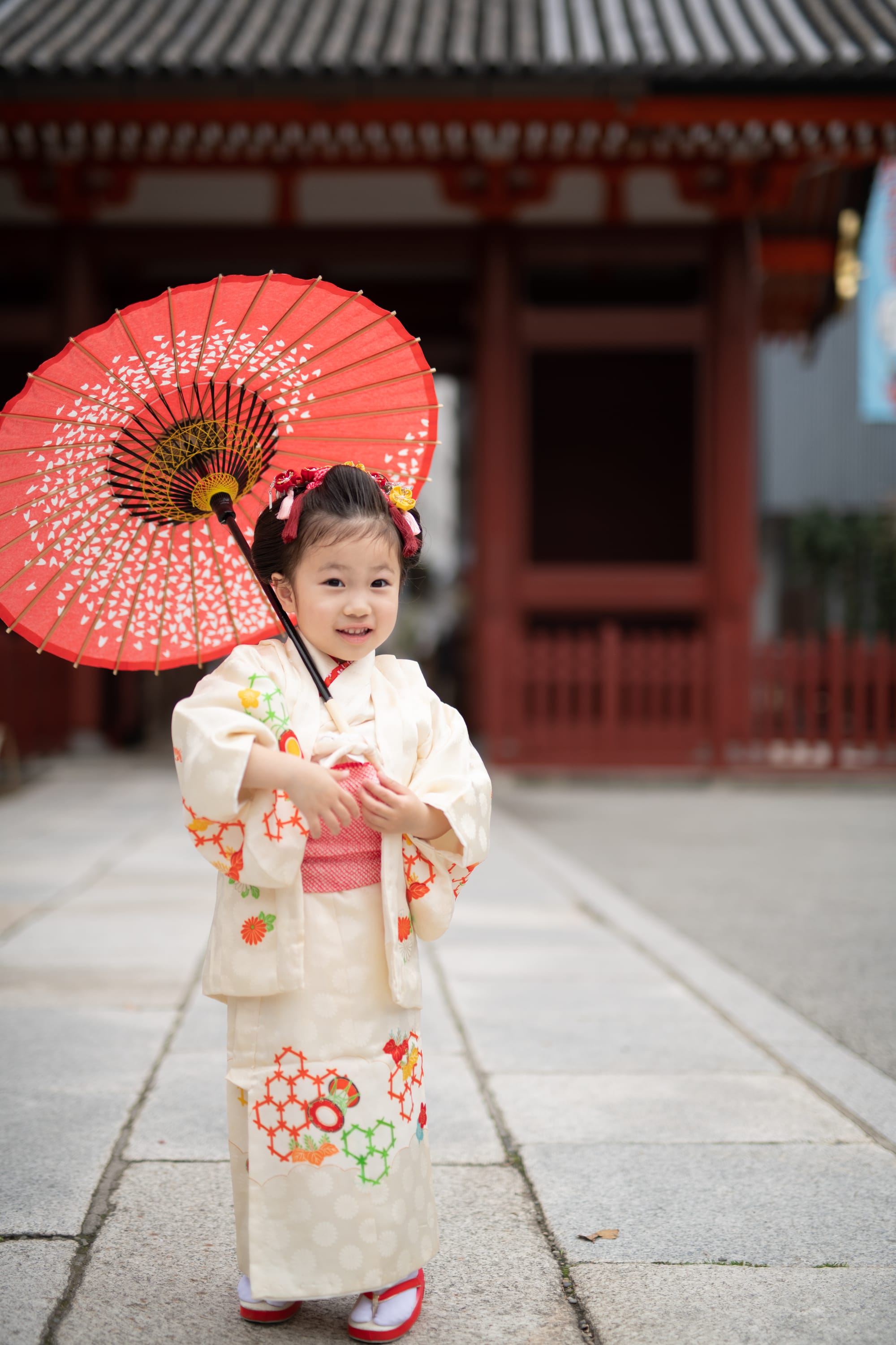 七五三ロケーション撮影