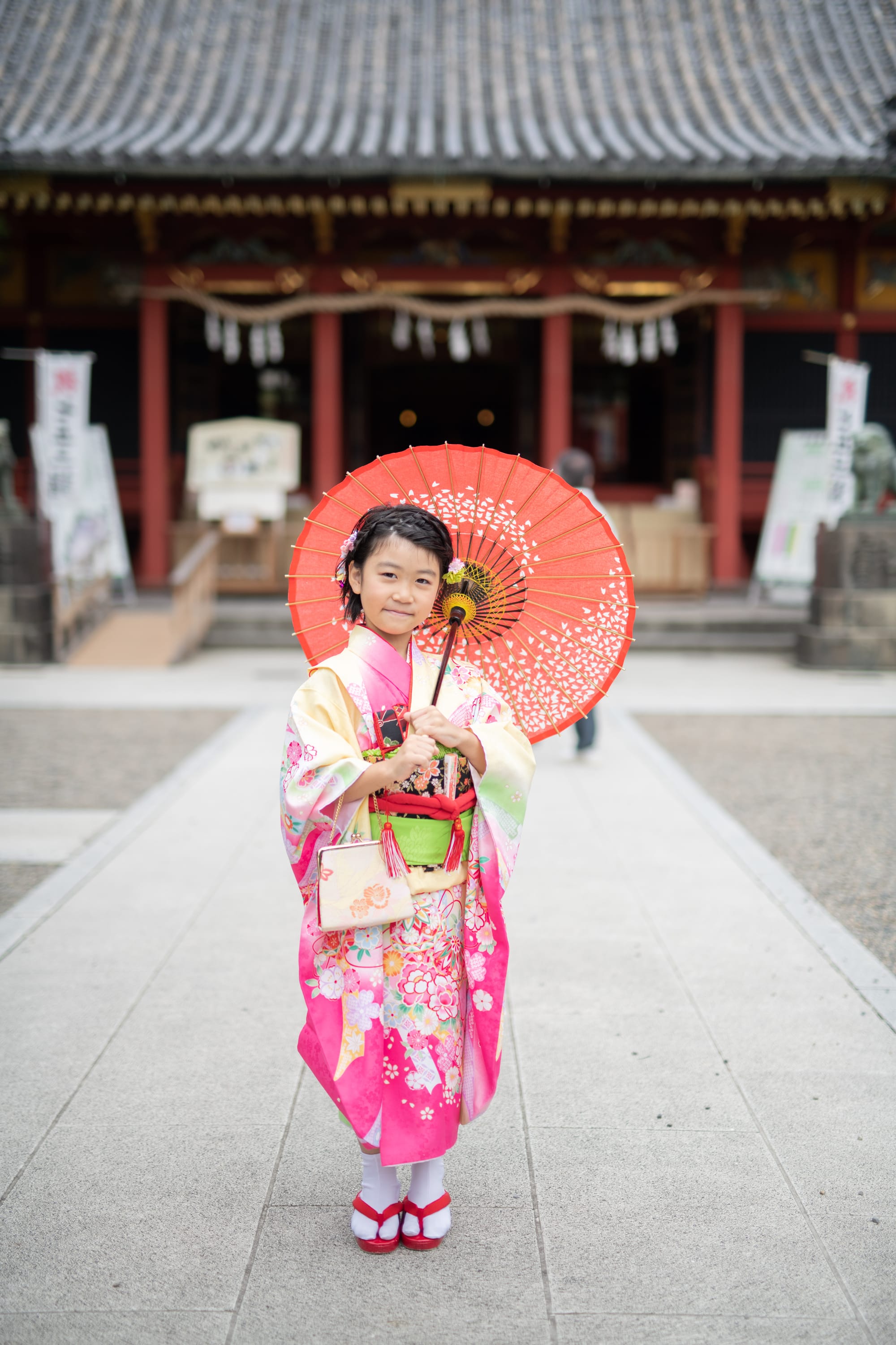 七五三ロケーション撮影