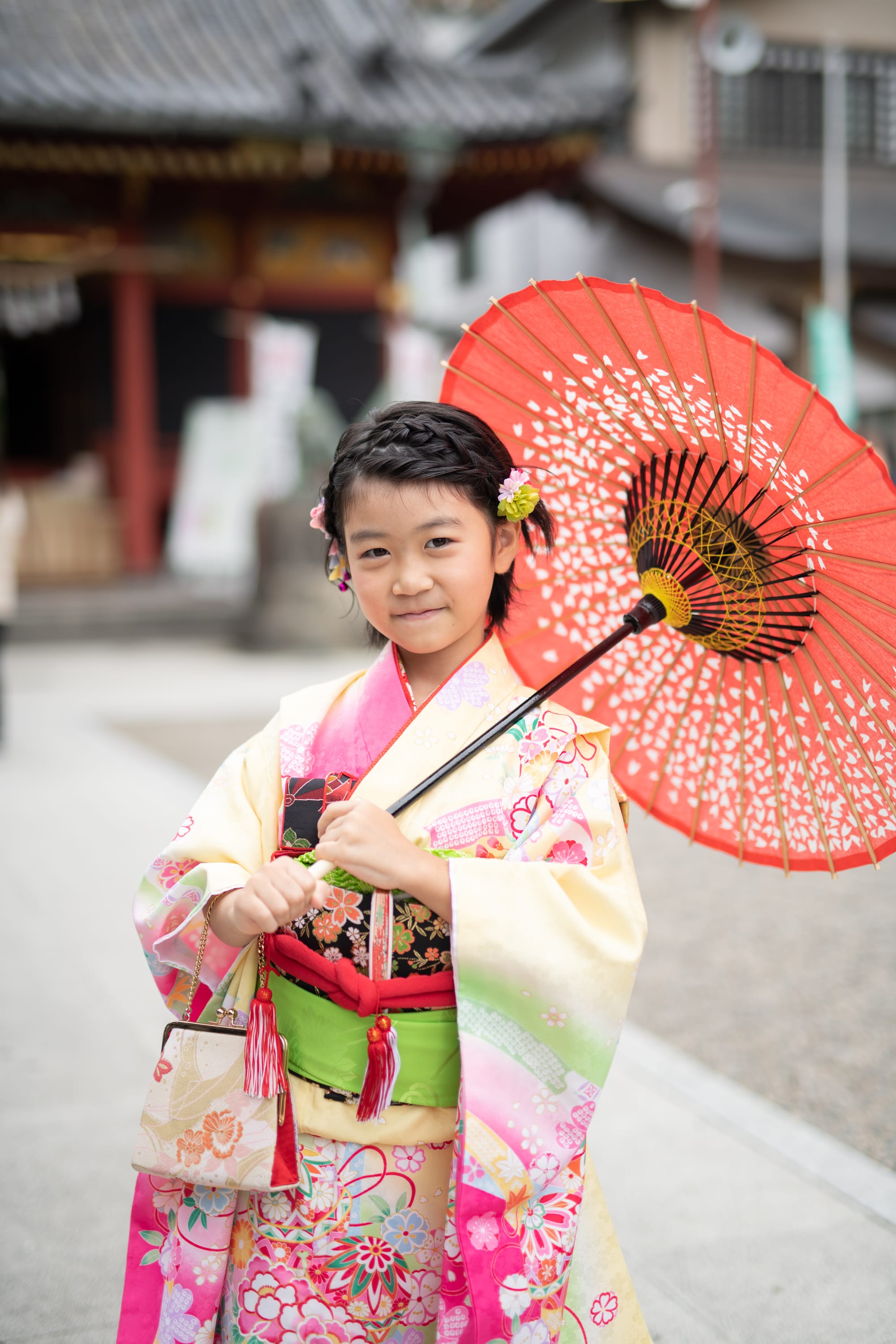 七五三ロケーション撮影