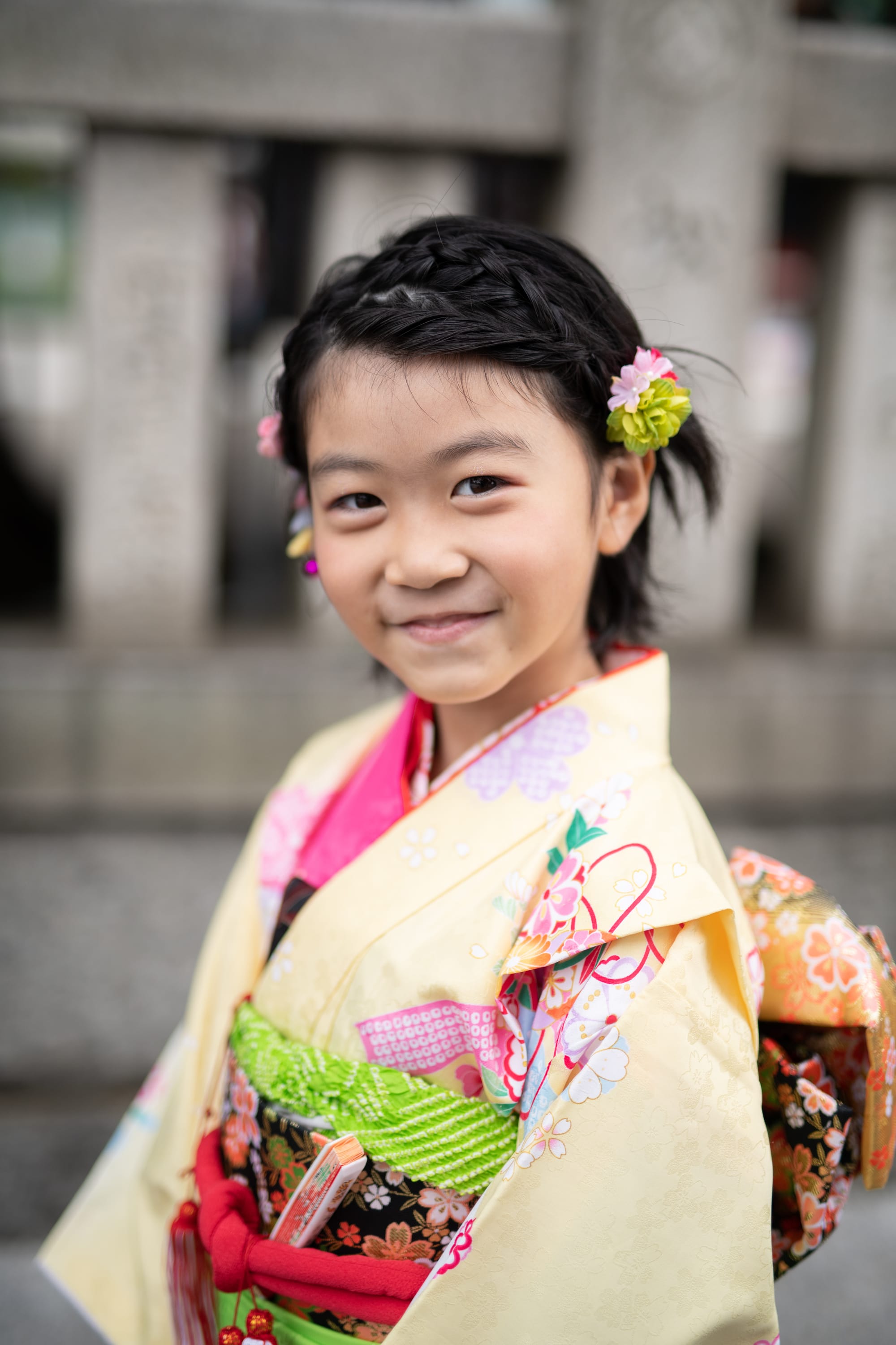 七五三ロケーション撮影