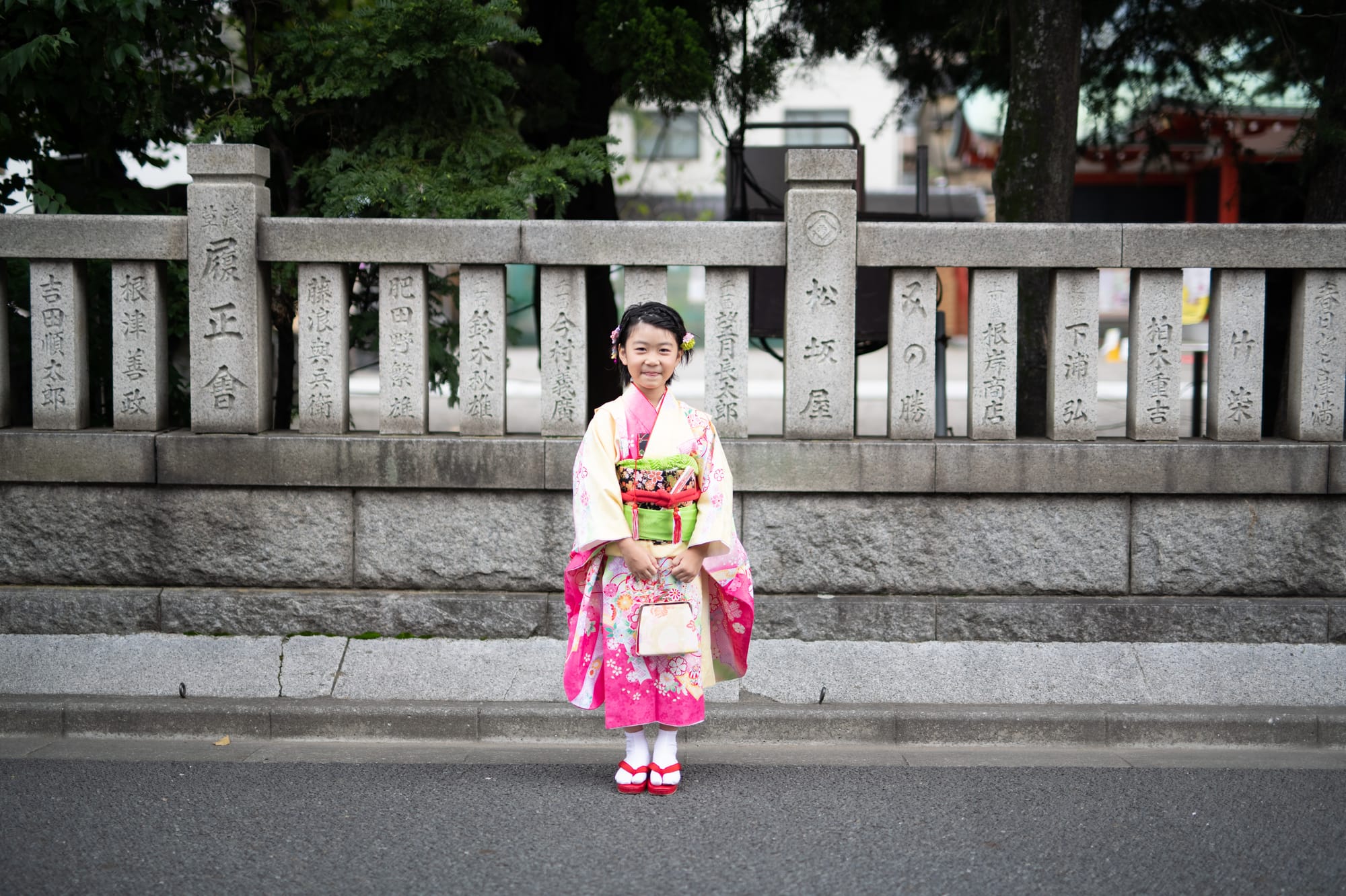 七五三ロケーション撮影