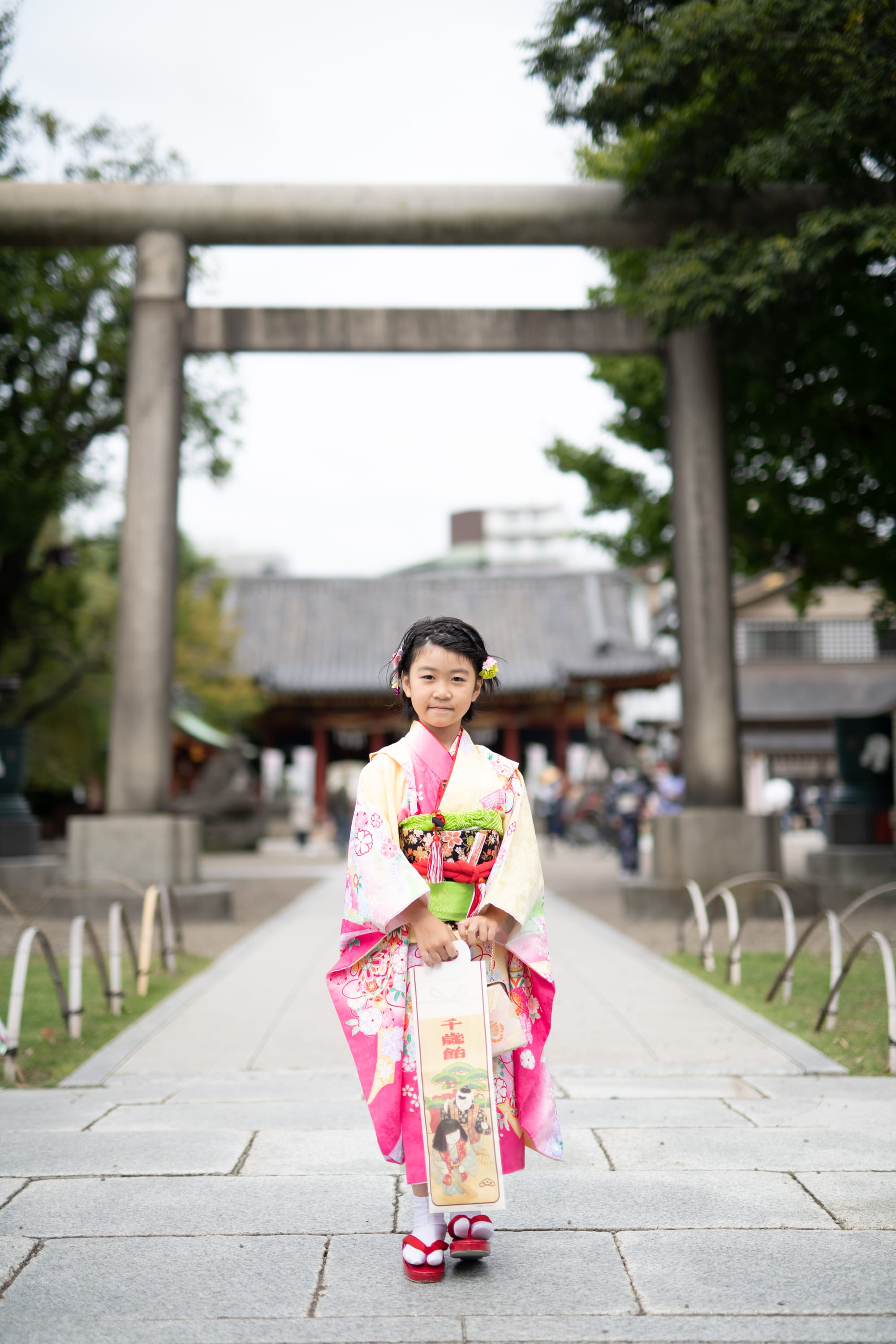 七五三ロケーション撮影