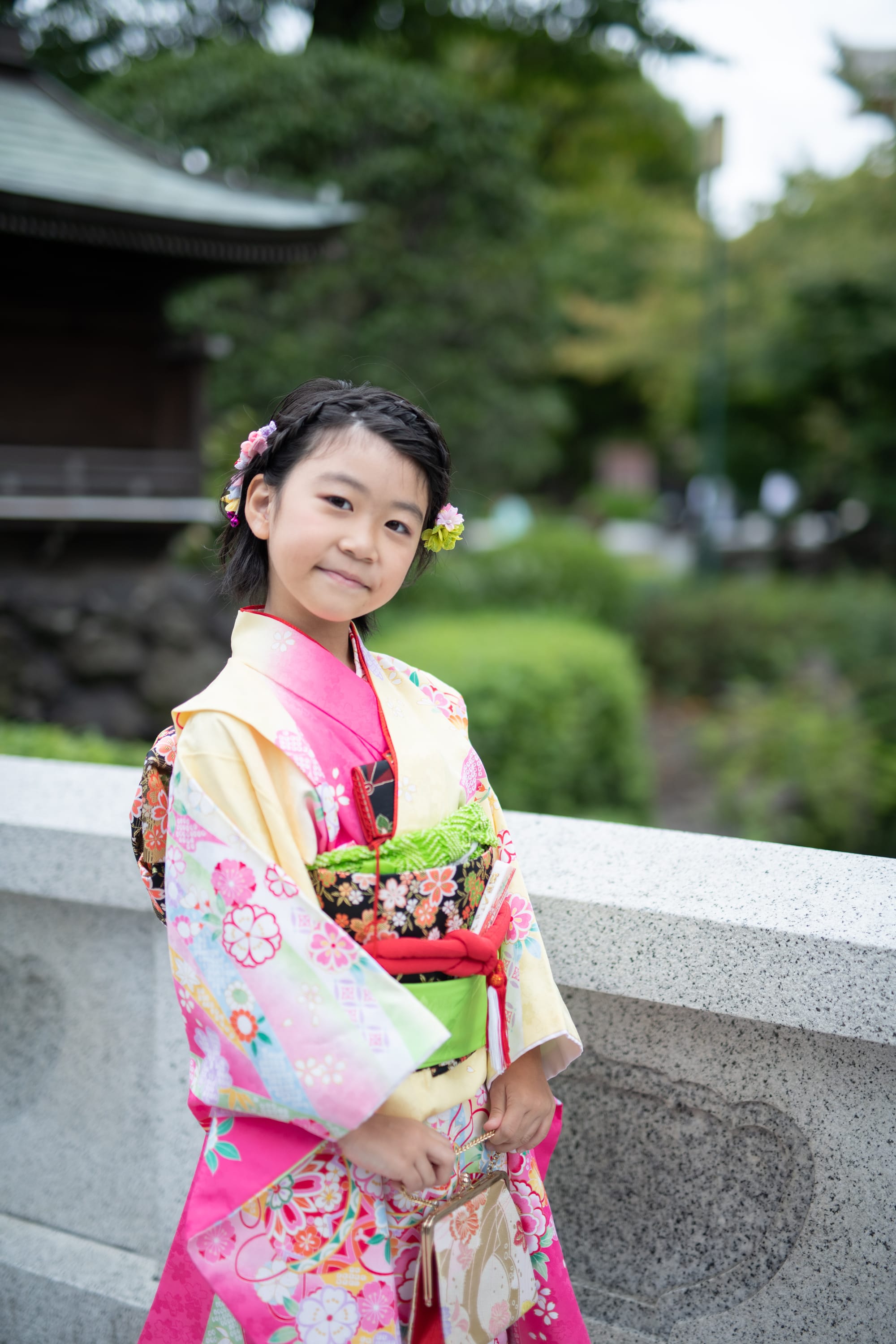 七五三ロケーション撮影
