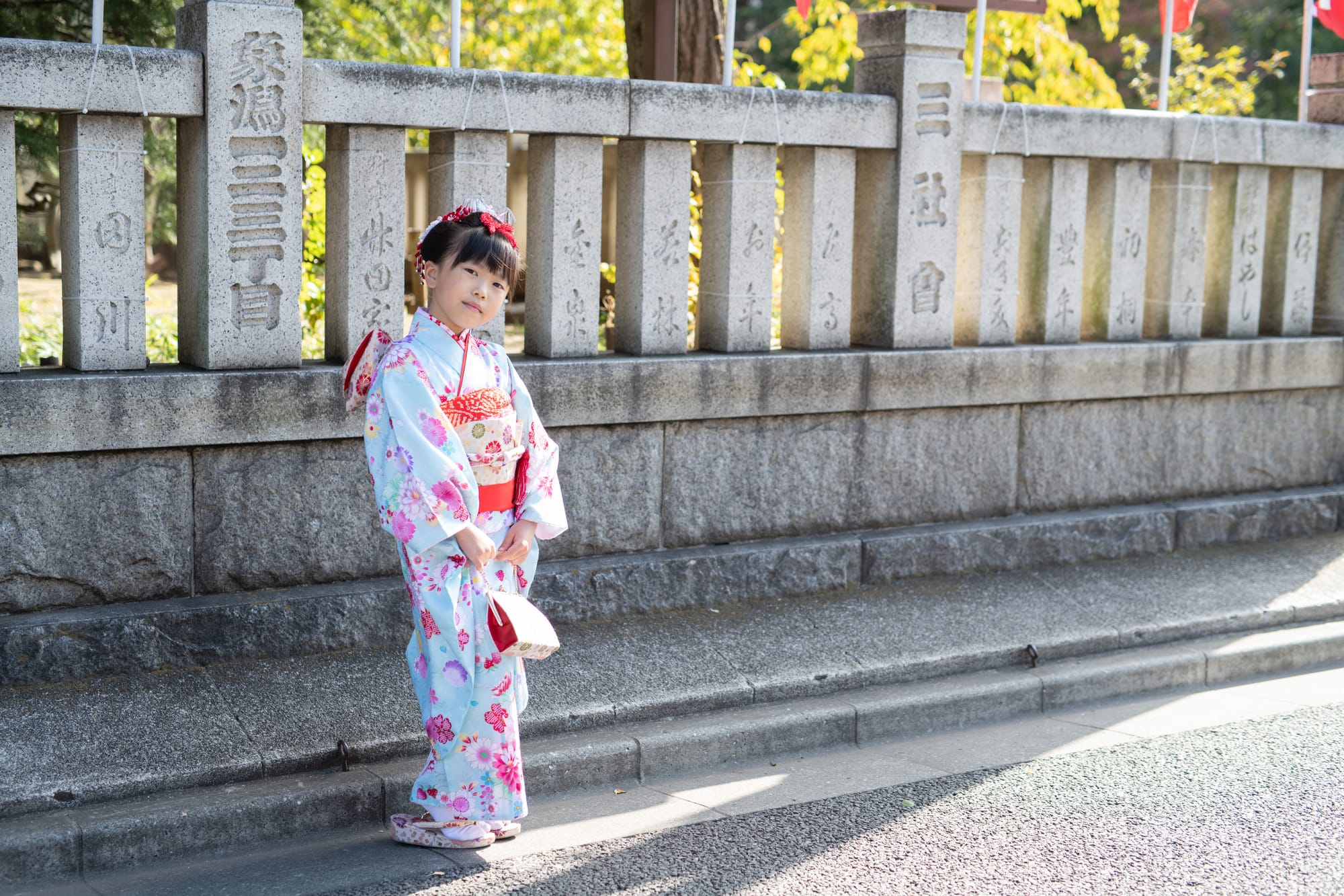 七五三ロケーション撮影