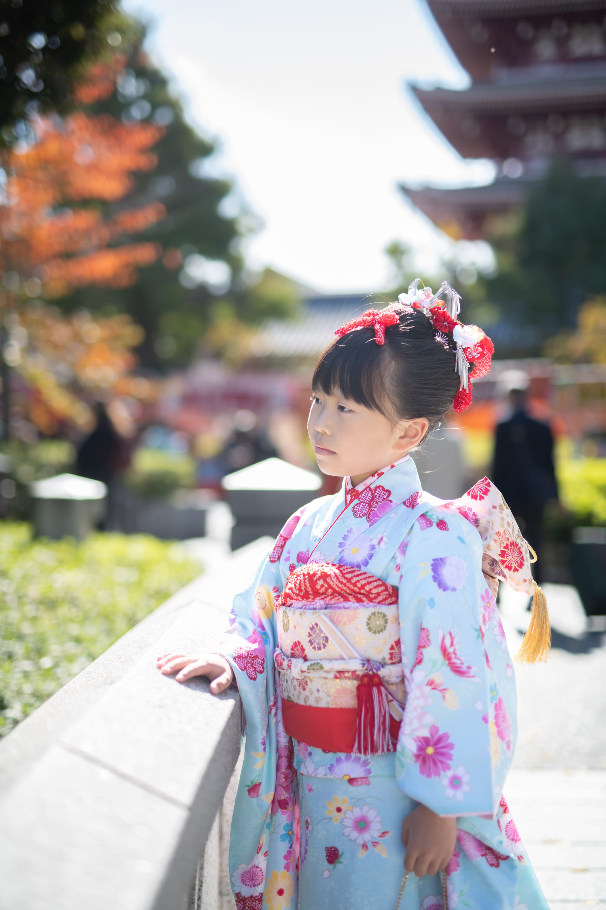 七五三ロケーション撮影