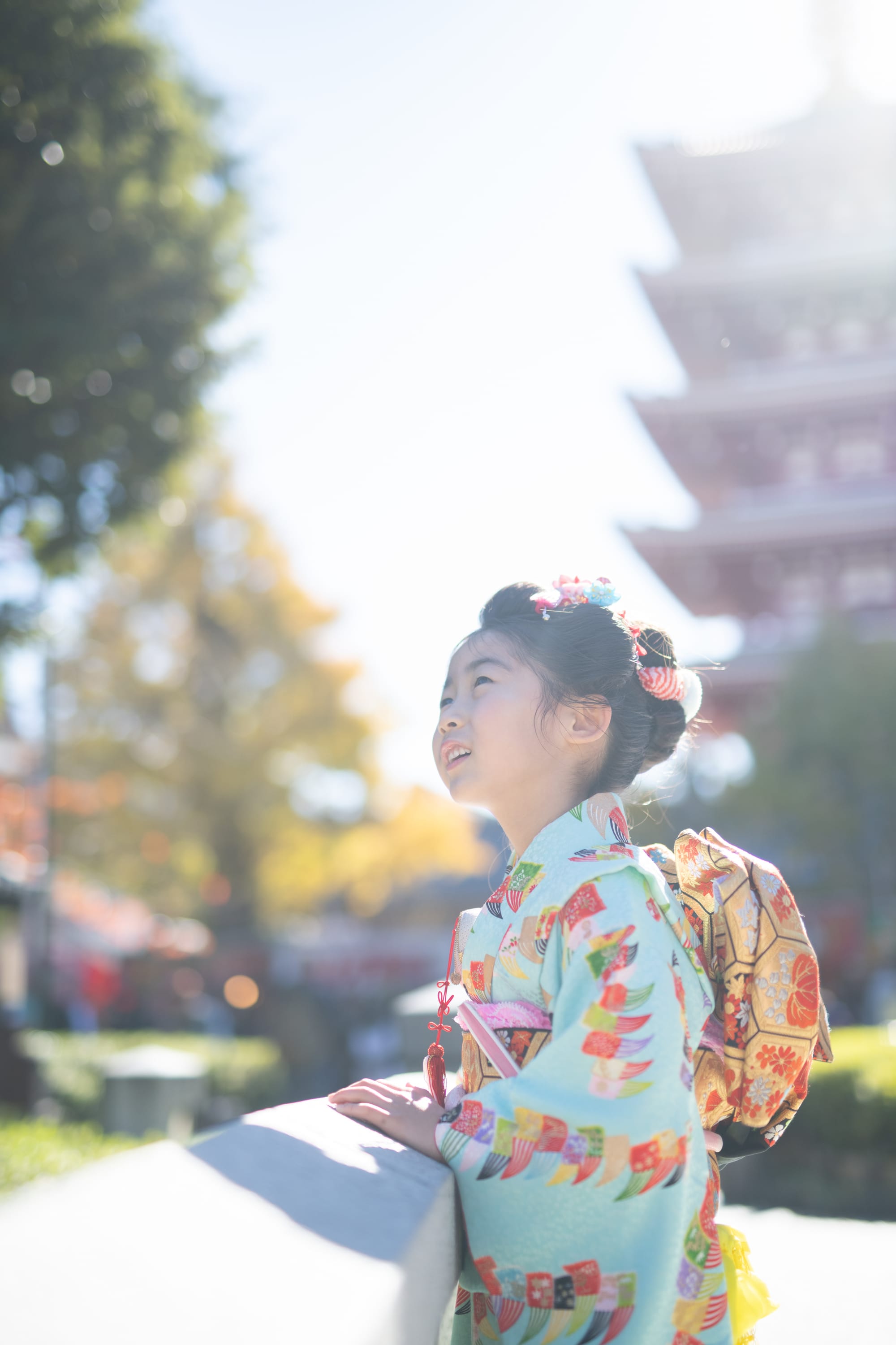七五三ロケーション撮影