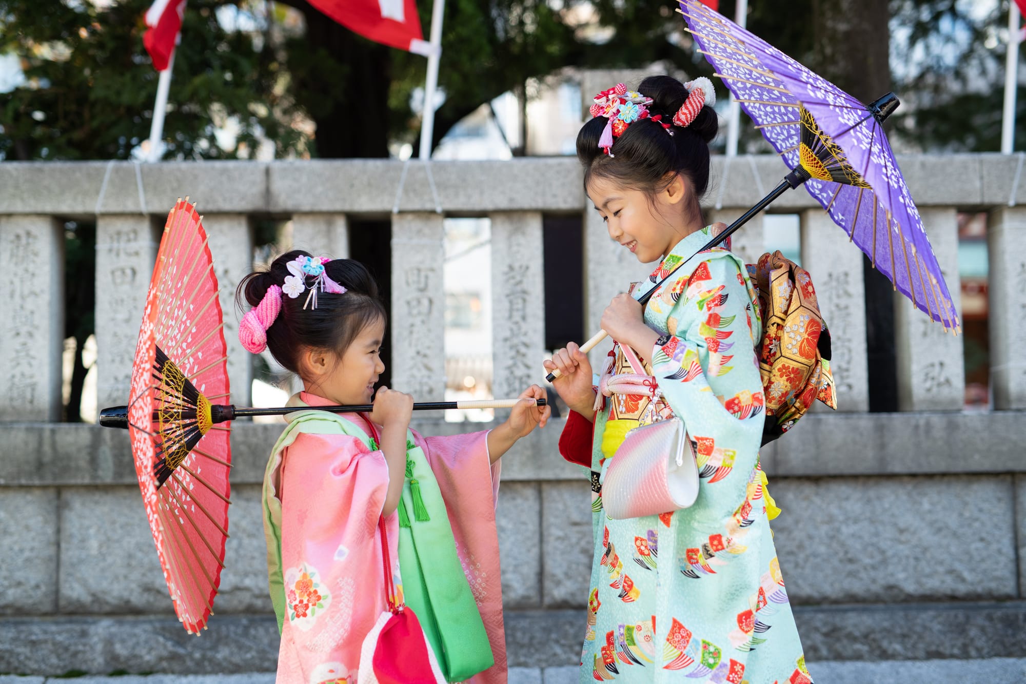七五三ロケーション撮影